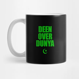 Deen Over Dunya Mug